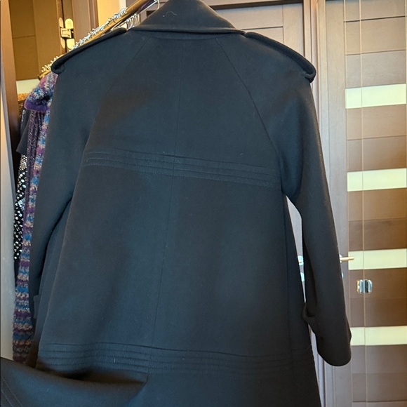CHANEL Women's Classic Black Trench Coat - Picture 7 of 9